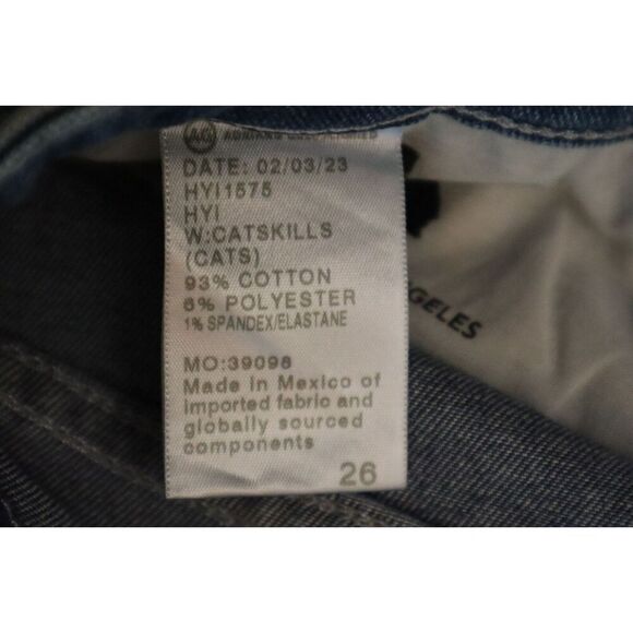 AG HYI1575 Women Sz 26 Catskills Blue Ex-Boyfriend Slouchy Slim Denim Jeans - Picture 5 of 12